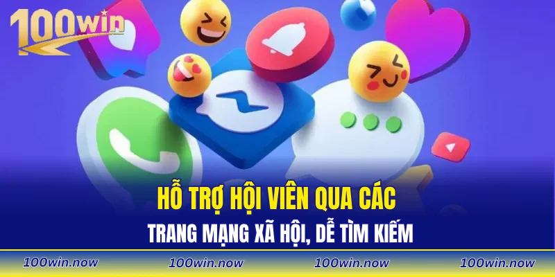 Hỗ trợ hội viên qua các trang mạng xã hội, dễ tìm kiếm